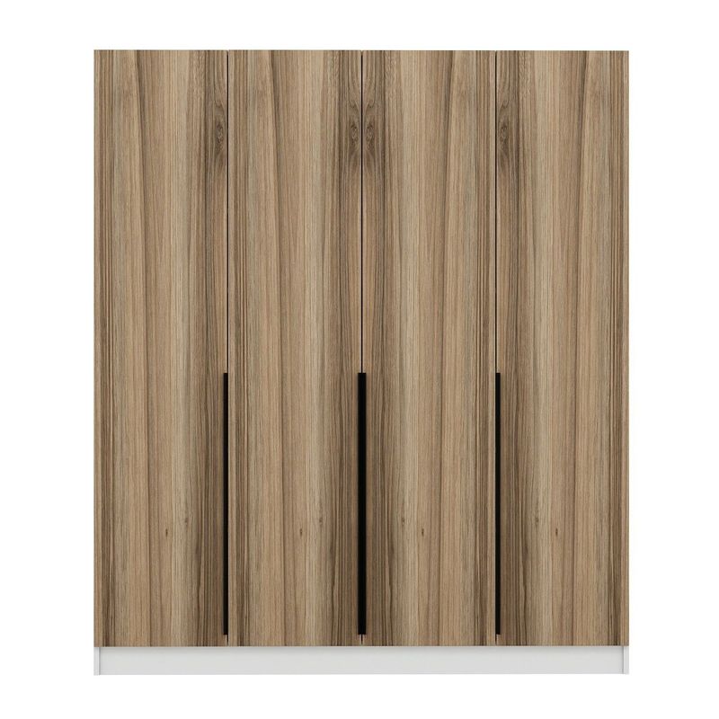 Casa si Gradina - Mobilier - Organizare si depozitare - Cuiere - Cuier hol Hanah Home, PAL melaminat, 180 x 35 x 210 cm, nuc, 506MNR3252 - Infinity.ro
