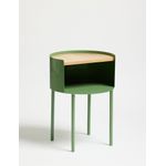 Casa si Gradina - Mobilier - Mese si birouri - Mese living - Măsuță laterală Hanah Home, MDF, 40 x 40 x 56 cm, matcha, 438CTF1102 - Infinity.ro