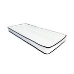 Casa si Gradina - Mobilier - Paturi si accesorii - Paturi - Pat pliant Hanah Home, 80 x 190 x 14 cm, alb/negru, 480NRN2110 - Infinity.ro