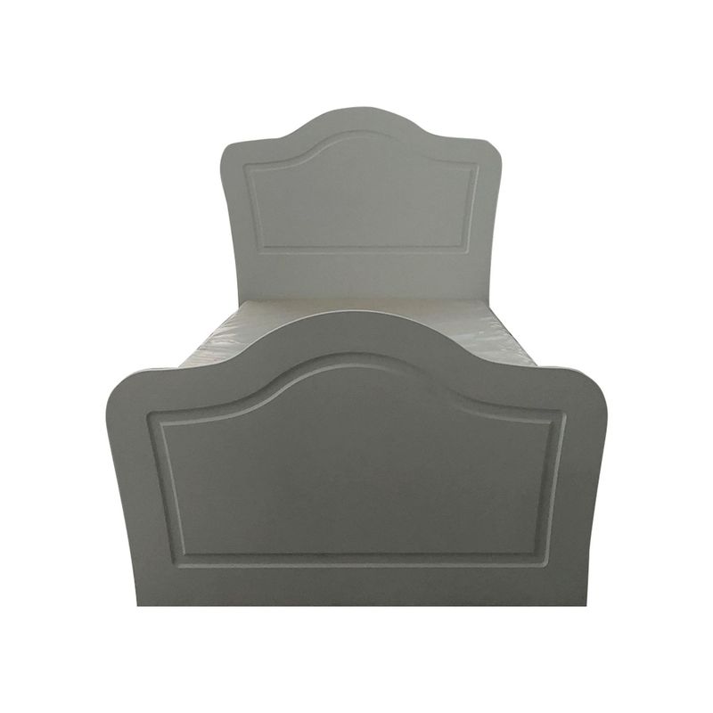 Casa si Gradina - Mobilier - Paturi si accesorii - Paturi - Pat single Hanah Home, PAL melaminat, 90 x 190 x 120 cm, alb mat, 167RAB2101 - Infinity.ro