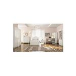 Casa si Gradina - Mobilier - Paturi si accesorii - Paturi - Pat single Hanah Home, PAL melaminat, 90 x 190 x 120 cm, alb mat, 167RAB2102 - Infinity.ro