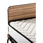 Casa si Gradina - Mobilier - Paturi si accesorii - Paturi - Pat pliant Hanah Home, metal, 80 x 190 x 15 cm, alb/negru, 480NRN2109 - Infinity.ro