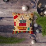 Casa si Gradina - Textile si covoare - Lenjerii de pat - Fete de perna - Husă pernă decorativă Aberto Design, bumbac/poliester, multicolor, 43 x 43 cm, imprimare digitală, 411KRL1181 - Infinity.ro