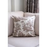 Casa si Gradina - Textile si covoare - Lenjerii de pat - Fete de perna - Husă pernă decorativă Aberto Design, maro/alb, 45 x 45 cm, 151SVN1163 - Infinity.ro