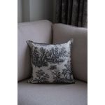 Casa si Gradina - Textile si covoare - Lenjerii de pat - Fete de perna - Husă pernă decorativă Aberto Design, negru/alb, 45 x 45 cm, 151SVN1165 - Infinity.ro