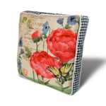 Casa si Gradina - Textile si covoare - Perne si pilote - Perne - Pernă decorativă Aberto Design, bumbac/poliester, multicolor, 42 x 42 cm, 419GRV2149 - Infinity.ro