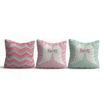 Casa si Gradina - Textile si covoare - Perne si pilote - Perne - Set 3 perne decorative Aberto Design, bumbac/poliester, multicolor, 43 x 43 cm, 397KRL3117 - Infinity.ro