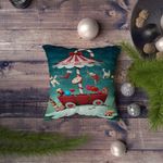 Casa si Gradina - Textile si covoare - Perne si pilote - Perne - Pernă decorativă Aberto Design, bumbac/poliester, multicolor, 43 x 43 cm, 411KRL1272 - Infinity.ro