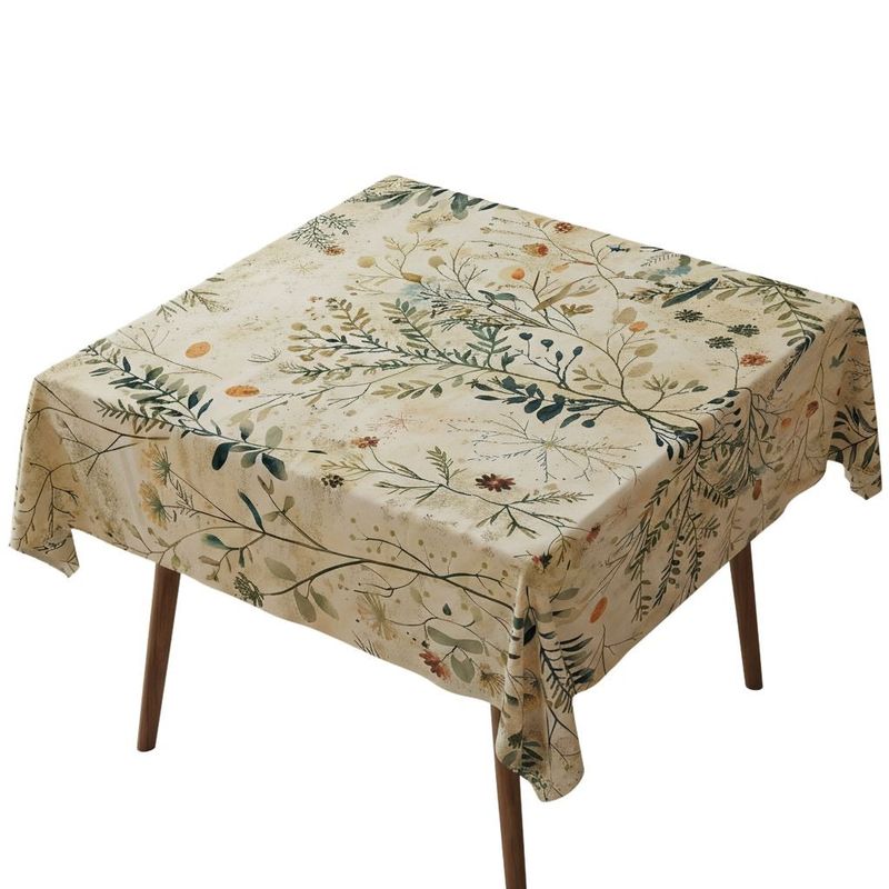 Casa si Gradina - Textile si covoare - Textile bucatarie - Fete de masa - Față de masă Hermia, 50% bumbac și 50% poliester, 140 x 140 cm, multicolor, 427PLT1297 - Infinity.ro