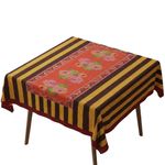 Casa si Gradina - Textile si covoare - Textile bucatarie - Fete de masa - Față de masă Hermia, 50% bumbac și 50% poliester, 140 x 140 cm, multicolor, 427PLT1305 - Infinity.ro