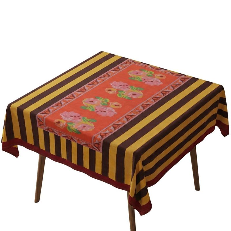 Casa si Gradina - Textile si covoare - Textile bucatarie - Fete de masa - Față de masă Hermia, 50% bumbac și 50% poliester, 140 x 140 cm, multicolor, 427PLT1305 - Infinity.ro