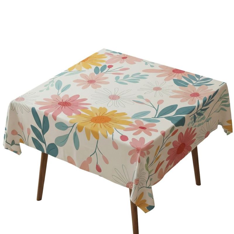 Casa si Gradina - Textile si covoare - Textile bucatarie - Fete de masa - Față de masă Hermia, 50% bumbac și 50% poliester, 140 x 140 cm, multicolor, 427PLT1213 - Infinity.ro