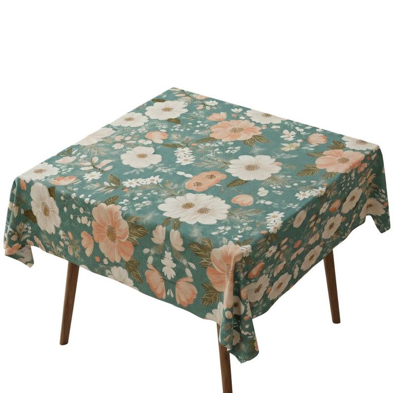Casa si Gradina - Textile si covoare - Textile bucatarie - Fete de masa - Față de masă Hermia, 50% bumbac și 50% poliester, 140 x 140 cm, multicolor, 427PLT1193 - Infinity.ro