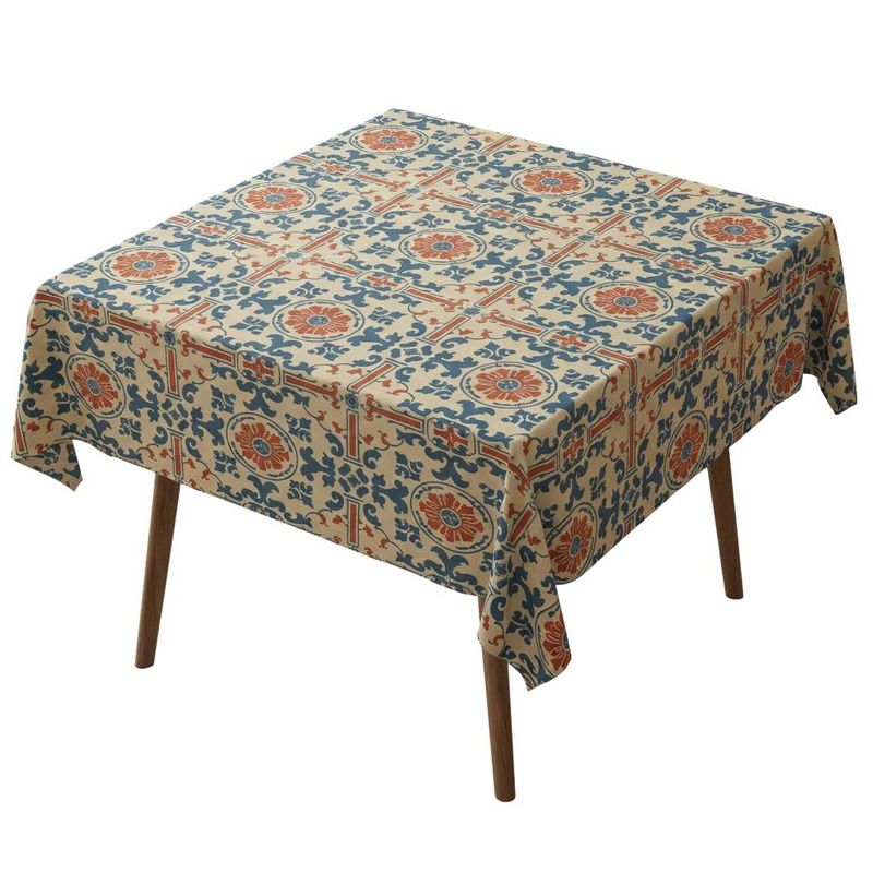 Casa si Gradina - Textile si covoare - Textile bucatarie - Fete de masa - Față de masă Hermia, 50% bumbac și 50% poliester, 140 x 140 cm, multicolor, 427PLT1149 - Infinity.ro