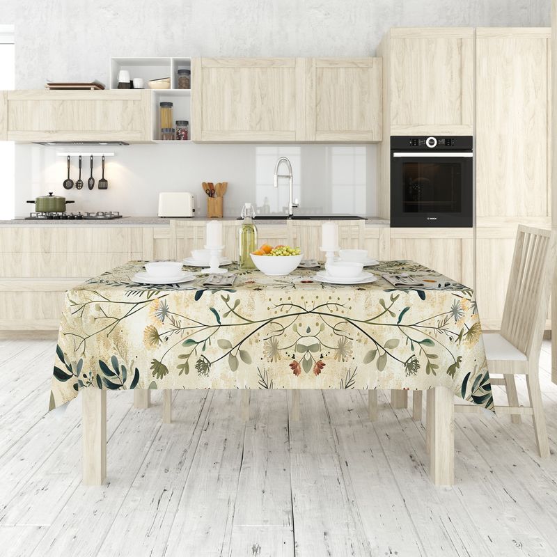 Casa si Gradina - Textile si covoare - Textile bucatarie - Fete de masa - Față de masă Hermia, 50% bumbac și 50% poliester, 140 x 220 cm, multicolor, 427PLT1299 - Infinity.ro