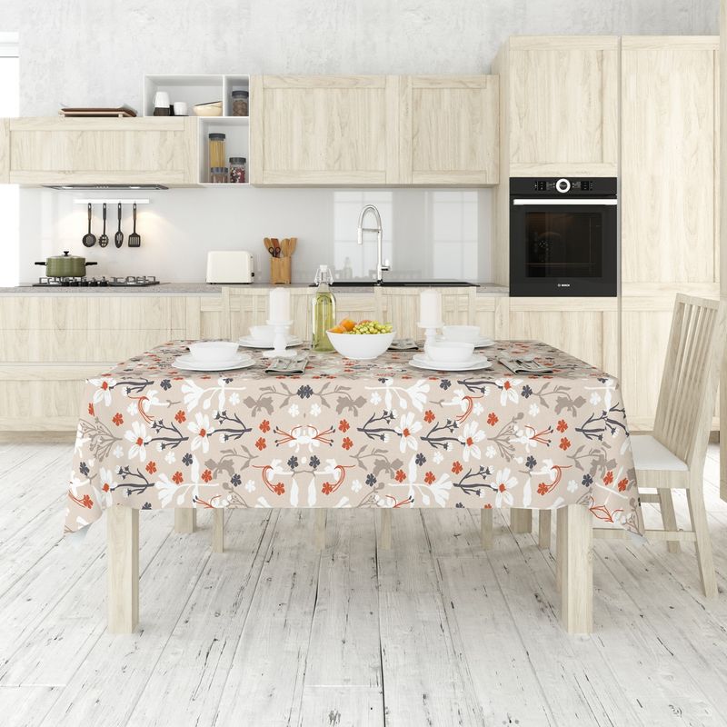 Casa si Gradina - Textile si covoare - Textile bucatarie - Fete de masa - Față de masă Hermia, 50% bumbac și 50% poliester, 140 x 220 cm, multicolor, 427PLT1287 - Infinity.ro