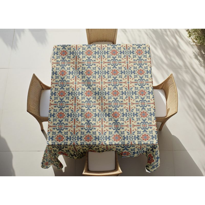 Casa si Gradina - Textile si covoare - Textile bucatarie - Fete de masa - Față de masă Hermia, 50% bumbac și 50% poliester, 140 x 220 cm, multicolor, 427PLT1151 - Infinity.ro