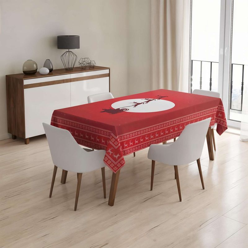 Casa si Gradina - Textile si covoare - Textile bucatarie - Fete de masa - Față de masă Hermia, 100% poliester, 160 x 220 cm, multicolor, 148WTN1114 - Infinity.ro