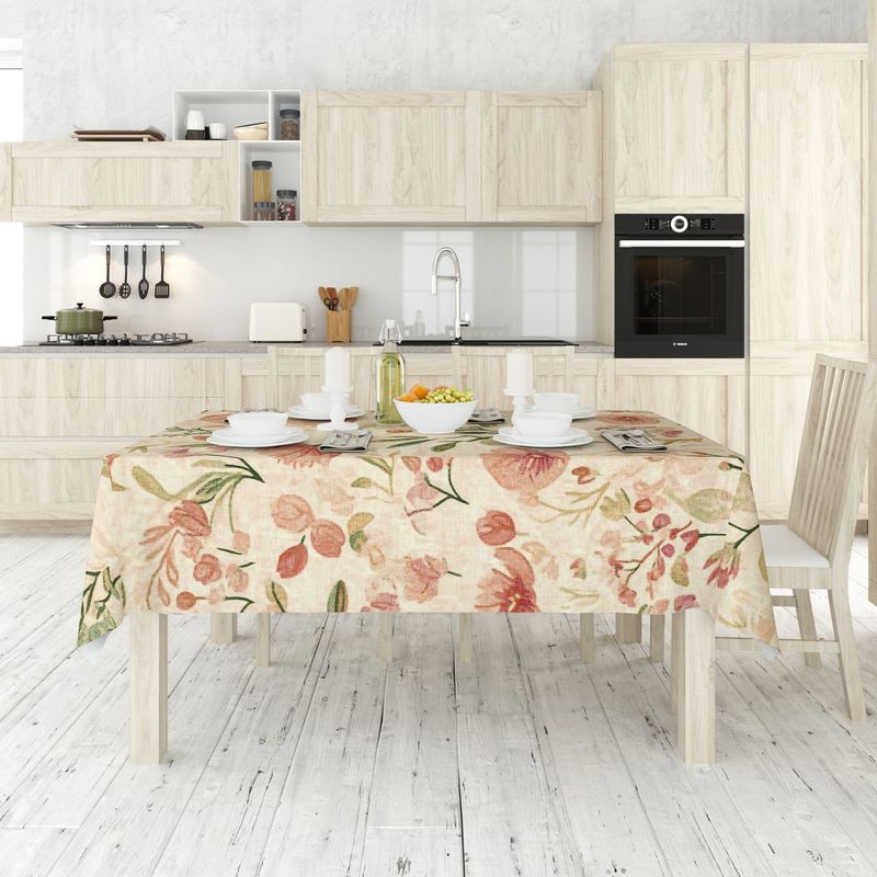 Casa si Gradina - Textile si covoare - Textile bucatarie - Fete de masa - Față de masă Hermia, 50% bumbac și 50% poliester, 140 x 220 cm, multicolor, 427PLT1283 - Infinity.ro