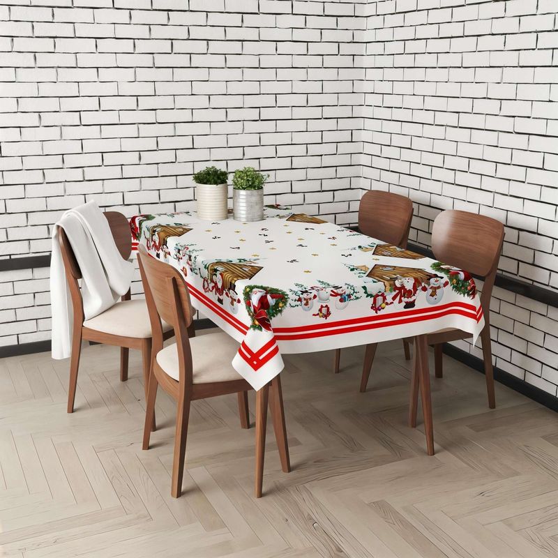 Casa si Gradina - Textile si covoare - Textile bucatarie - Fete de masa - Față de masă Hermia, 100% poliester, 160 x 220 cm, multicolor, 148WTN1109 - Infinity.ro