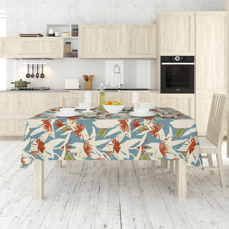 Casa si Gradina - Textile si covoare - Textile bucatarie - Fete de masa - Față de masă Hermia, 50% bumbac și 50% poliester, 140 x 180 cm, multicolor, 427PLT1218 - Infinity.ro