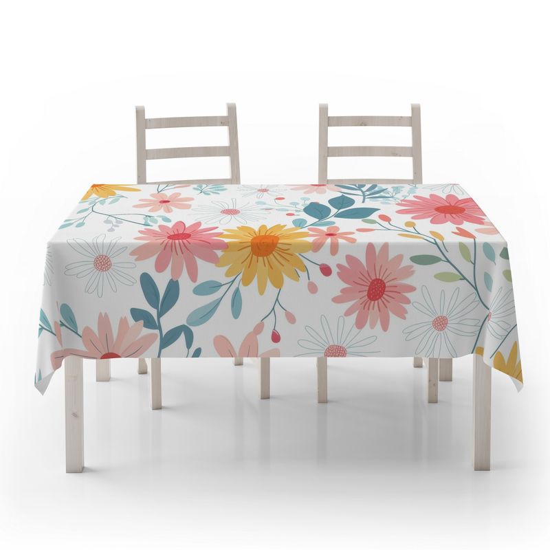 Casa si Gradina - Textile si covoare - Textile bucatarie - Fete de masa - Față de masă Hermia, 50% bumbac și 50% poliester, 140 x 180 cm, multicolor, 427PLT1214 - Infinity.ro