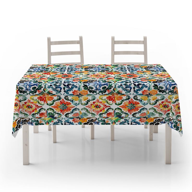 Casa si Gradina - Textile si covoare - Textile bucatarie - Fete de masa - Față de masă Hermia, 50% bumbac și 50% poliester, 140 x 180 cm, multicolor, 427PLT1230 - Infinity.ro