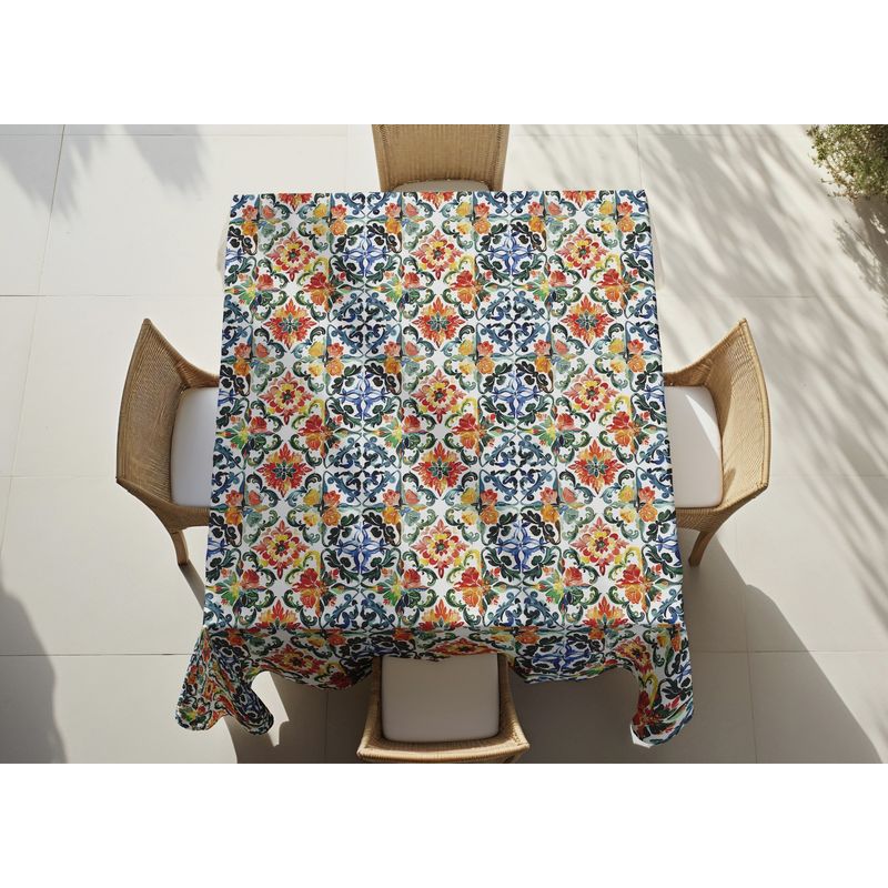 Casa si Gradina - Textile si covoare - Textile bucatarie - Fete de masa - Față de masă Hermia, 50% bumbac și 50% poliester, 140 x 180 cm, multicolor, 427PLT1230 - Infinity.ro