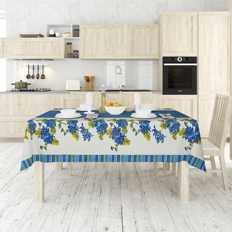 Casa si Gradina - Textile si covoare - Textile bucatarie - Fete de masa - Față de masă Hermia, 50% bumbac și 50% poliester, 140 x 180 cm, multicolor, 427PLT1134 - Infinity.ro
