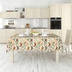 Casa si Gradina - Textile si covoare - Textile bucatarie - Fete de masa - Față de masă Hermia, 50% bumbac și 50% poliester, 140 x 300 cm, multicolor, 427PLT1236 - Infinity.ro
