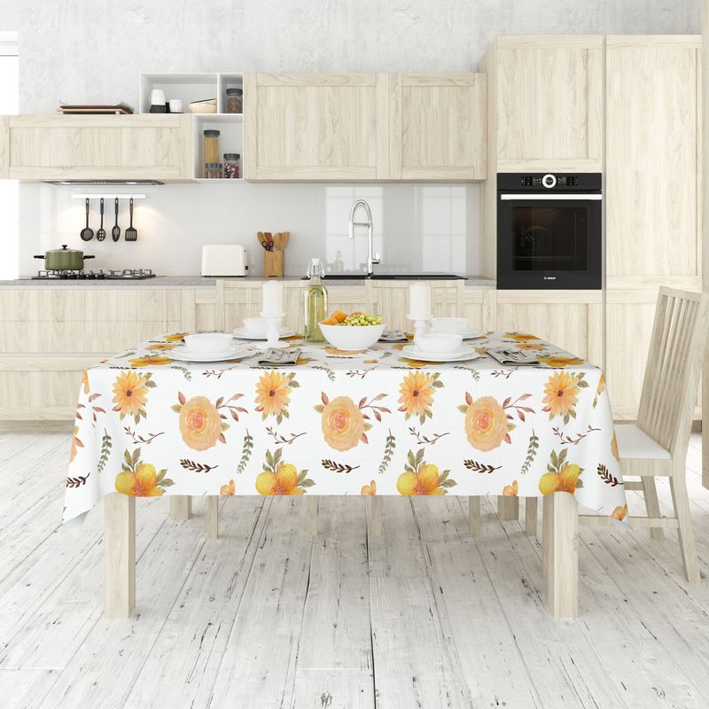 Casa si Gradina - Textile si covoare - Textile bucatarie - Fete de masa - Față de masă Hermia, 50% bumbac și 50% poliester, 140 x 300 cm, multicolor, 427PLT1252 - Infinity.ro