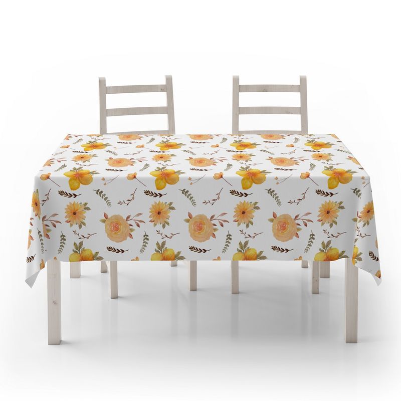 Casa si Gradina - Textile si covoare - Textile bucatarie - Fete de masa - Față de masă Hermia, 50% bumbac și 50% poliester, 140 x 300 cm, multicolor, 427PLT1252 - Infinity.ro