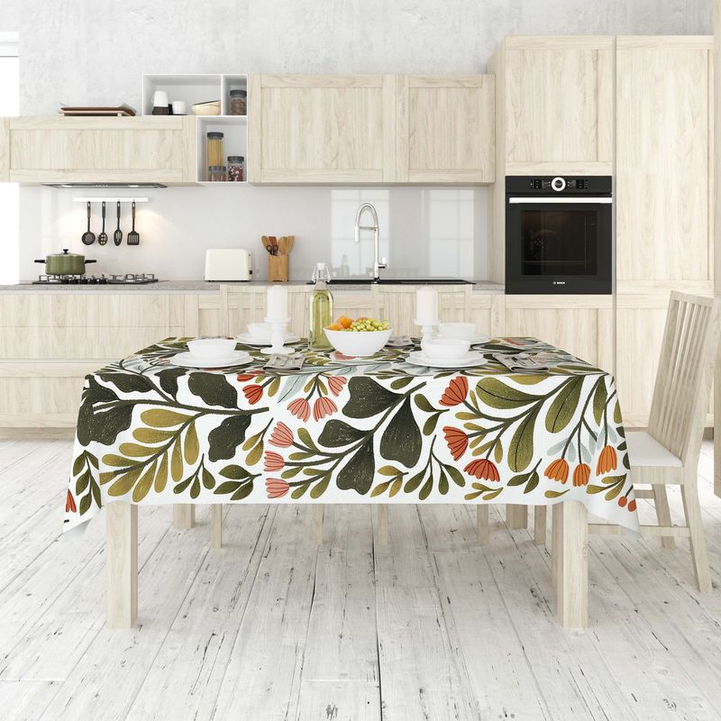 Casa si Gradina - Textile si covoare - Textile bucatarie - Fete de masa - Față de masă Hermia, 50% bumbac și 50% poliester, 140 x 300 cm, multicolor, 427PLT1204 - Infinity.ro