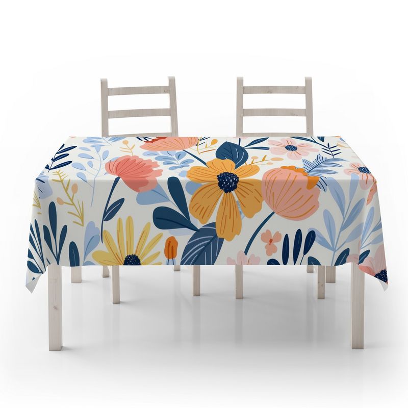 Casa si Gradina - Textile si covoare - Textile bucatarie - Fete de masa - Față de masă Hermia, 50% bumbac și 50% poliester, 140 x 300 cm, multicolor, 427PLT1200 - Infinity.ro