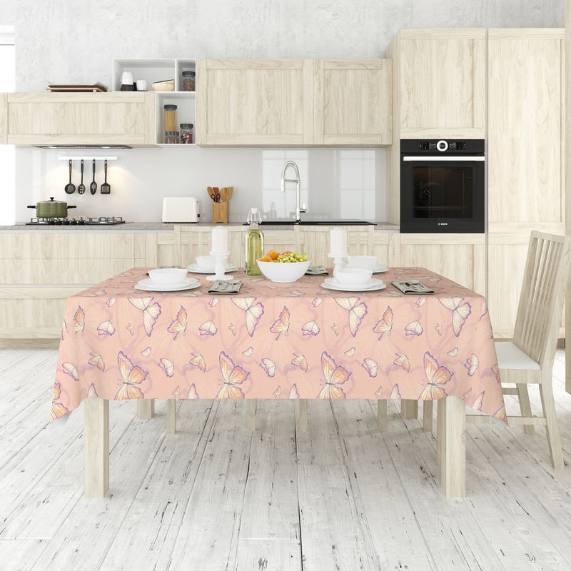 Casa si Gradina - Textile si covoare - Textile bucatarie - Fete de masa - Față de masă Hermia, 50% bumbac și 50% poliester, 140 x 300 cm, multicolor, 427PLT1148 - Infinity.ro
