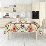 Casa si Gradina - Textile si covoare - Textile bucatarie - Fete de masa - Față de masă Hermia, 50% bumbac și 50% poliester, 140 x 300 cm, multicolor, 427PLT1180 - Infinity.ro