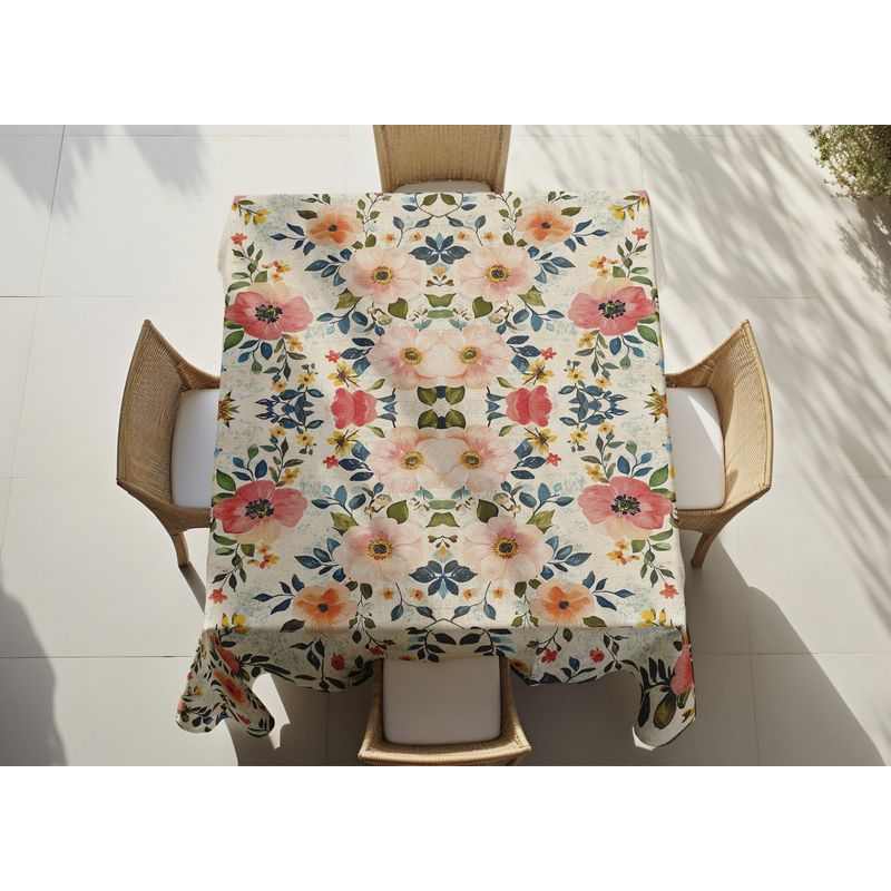 Casa si Gradina - Textile si covoare - Textile bucatarie - Fete de masa - Față de masă Hermia, 50% bumbac și 50% poliester, 140 x 300 cm, multicolor, 427PLT1180 - Infinity.ro