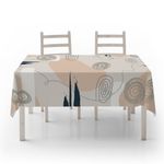 Casa si Gradina - Textile si covoare - Textile bucatarie - Fete de masa - Față de masă Hermia, 50% bumbac și 50% poliester, 140 x 300 cm, multicolor, 427PLT1172 - Infinity.ro
