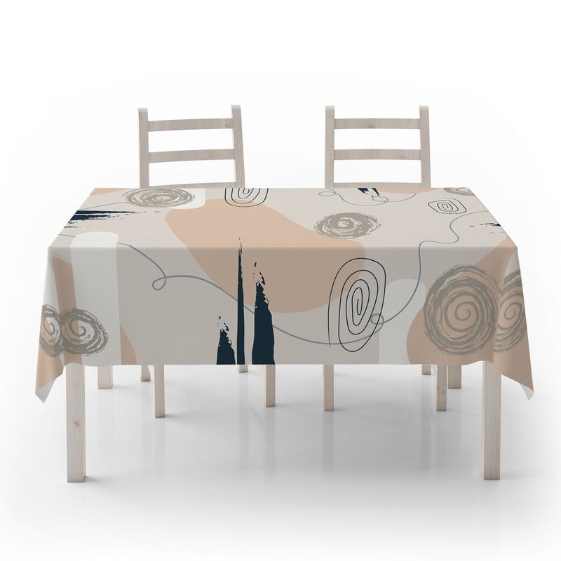 Casa si Gradina - Textile si covoare - Textile bucatarie - Fete de masa - Față de masă Hermia, 50% bumbac și 50% poliester, 140 x 300 cm, multicolor, 427PLT1172 - Infinity.ro