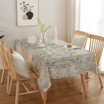 Casa si Gradina - Textile si covoare - Textile bucatarie - Fete de masa - Față de masă Hermia, 50% bumbac și 50% poliester, 140 x 300 cm, multicolor, 427PLT1116 - Infinity.ro