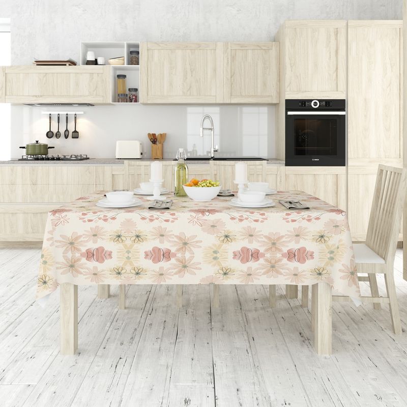 Casa si Gradina - Textile si covoare - Textile bucatarie - Fete de masa - Față de masă Hermia, 50% bumbac și 50% poliester, 140 x 300 cm, multicolor, 427PLT1124 - Infinity.ro