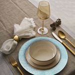 Casa si Gradina - Textile si covoare - Textile bucatarie - Servete si naproane - Suport farfurie Hermia, 20% bumbac și 80% poliester, multicolor, 568GRC1234 - Infinity.ro