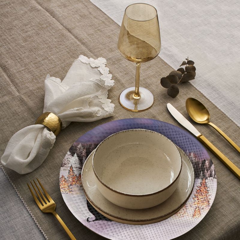 Casa si Gradina - Textile si covoare - Textile bucatarie - Servete si naproane - Suport farfurie Hermia, 20% bumbac și 80% poliester, multicolor, 568GRC1222 - Infinity.ro