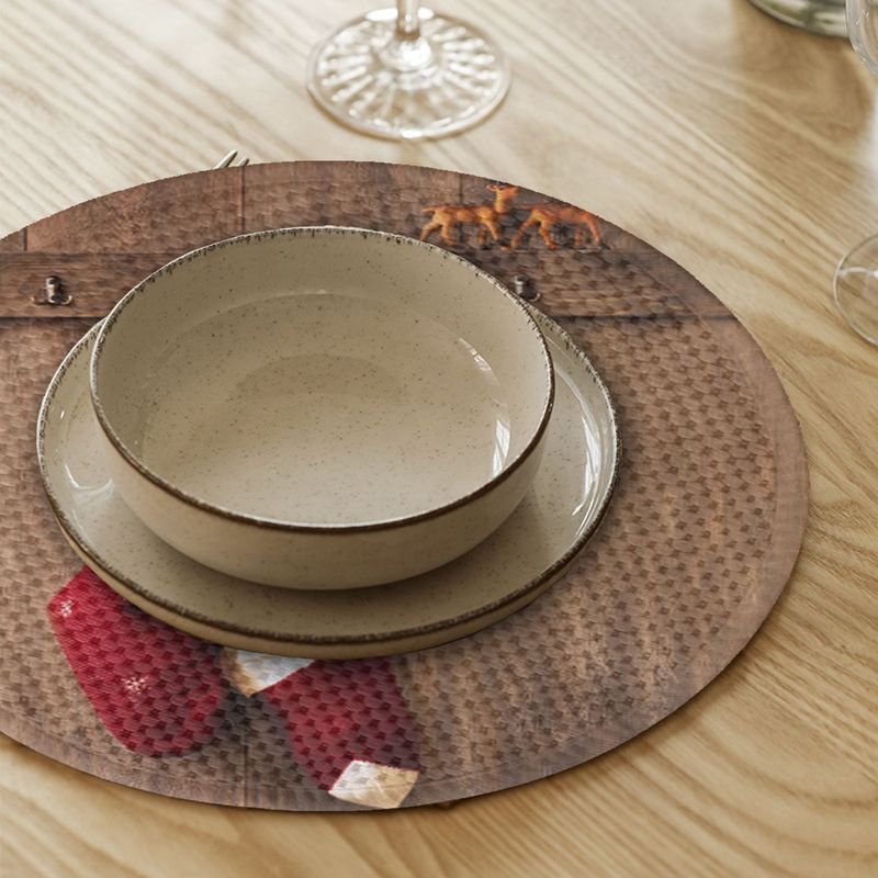Casa si Gradina - Textile si covoare - Textile bucatarie - Servete si naproane - Suport farfurie Hermia, 20% bumbac și 80% poliester, multicolor, 568GRC1223 - Infinity.ro