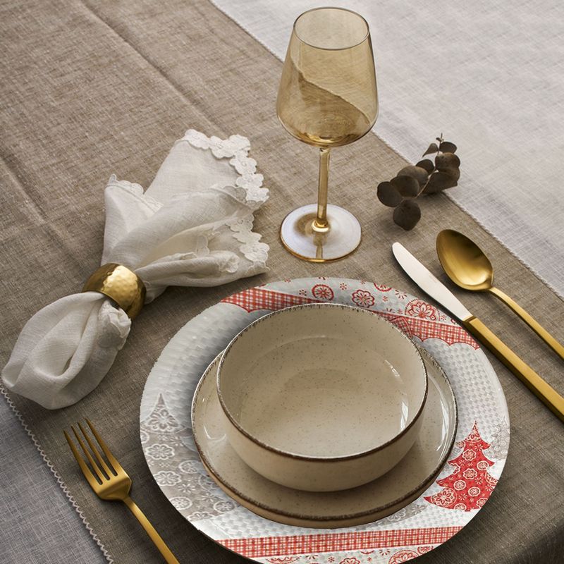 Casa si Gradina - Textile si covoare - Textile bucatarie - Servete si naproane - Suport farfurie Hermia, 20% bumbac și 80% poliester, multicolor, 568GRC1233 - Infinity.ro