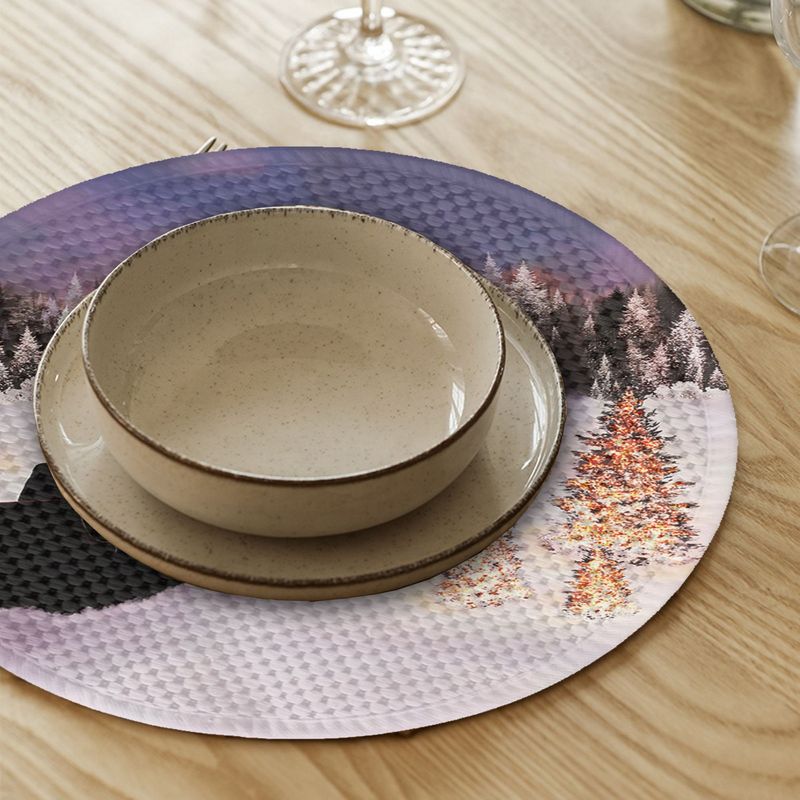 Casa si Gradina - Textile si covoare - Textile bucatarie - Servete si naproane - Suport farfurie Hermia, 20% bumbac și 80% poliester, multicolor, 568GRC1222 - Infinity.ro