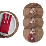 Casa si Gradina - Textile si covoare - Textile bucatarie - Servete si naproane - Suport farfurie Hermia, 20% bumbac și 80% poliester, multicolor, 568GRC1223 - Infinity.ro