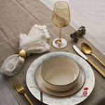 Casa si Gradina - Textile si covoare - Textile bucatarie - Servete si naproane - Suport farfurie Hermia, 20% bumbac și 80% poliester, multicolor, 568GRC1221 - Infinity.ro