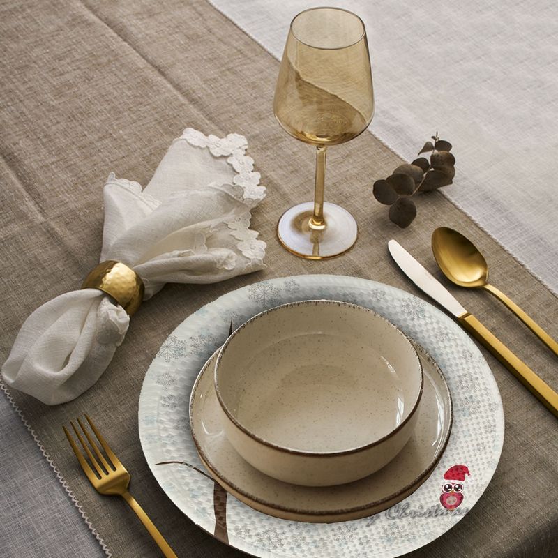 Casa si Gradina - Textile si covoare - Textile bucatarie - Servete si naproane - Suport farfurie Hermia, 20% bumbac și 80% poliester, multicolor, 568GRC1221 - Infinity.ro