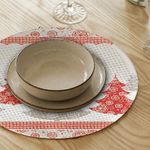 Casa si Gradina - Textile si covoare - Textile bucatarie - Servete si naproane - Suport farfurie Hermia, 20% bumbac și 80% poliester, multicolor, 568GRC1233 - Infinity.ro